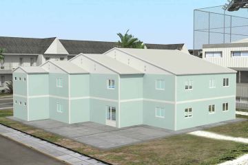 508 m² Modular School