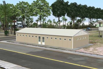 Modular Toilet & Shower 145 m²