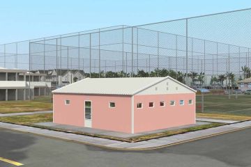 Modular Toilet & Shower 70 m²