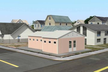 Modular Toilet & Shower 62 m²