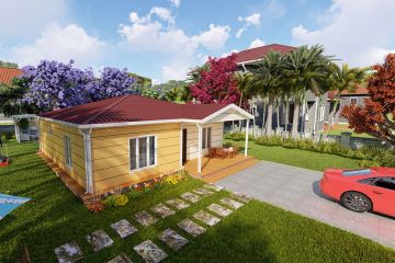 103 m² Steel Frame House