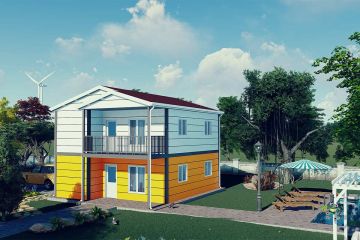 137 m² Steel Frame House Apart