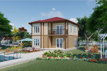 138 m² Steel Frame House