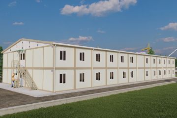 828 m² Container Office