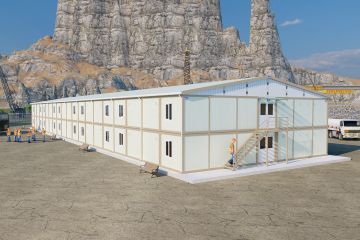 1344 m² Engineer Container Dormitory