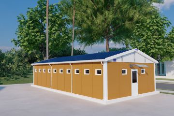 20 Capacity Modular WC & Shower